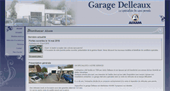 Desktop Screenshot of garage-delleaux.com