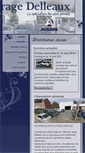 Mobile Screenshot of garage-delleaux.com